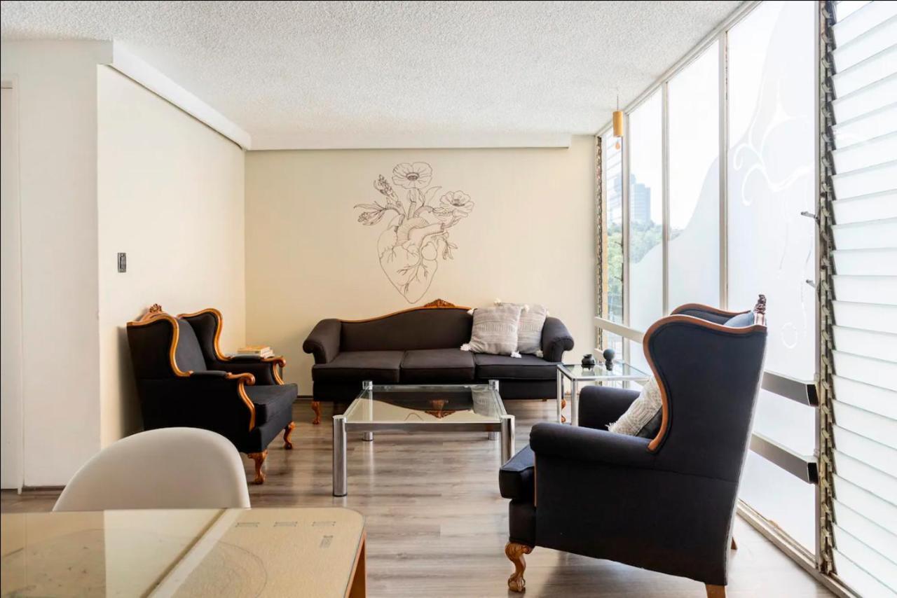 Increible Departamento En La Del Valle Mexiko-Stadt Exterior foto